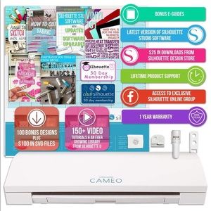 Brand new Silhouette cameo 3 bundle kit!!